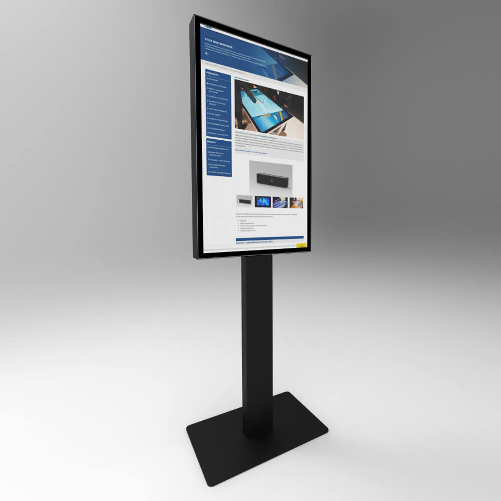 Infokiosk – Totem Informacyjny – Stand 43″